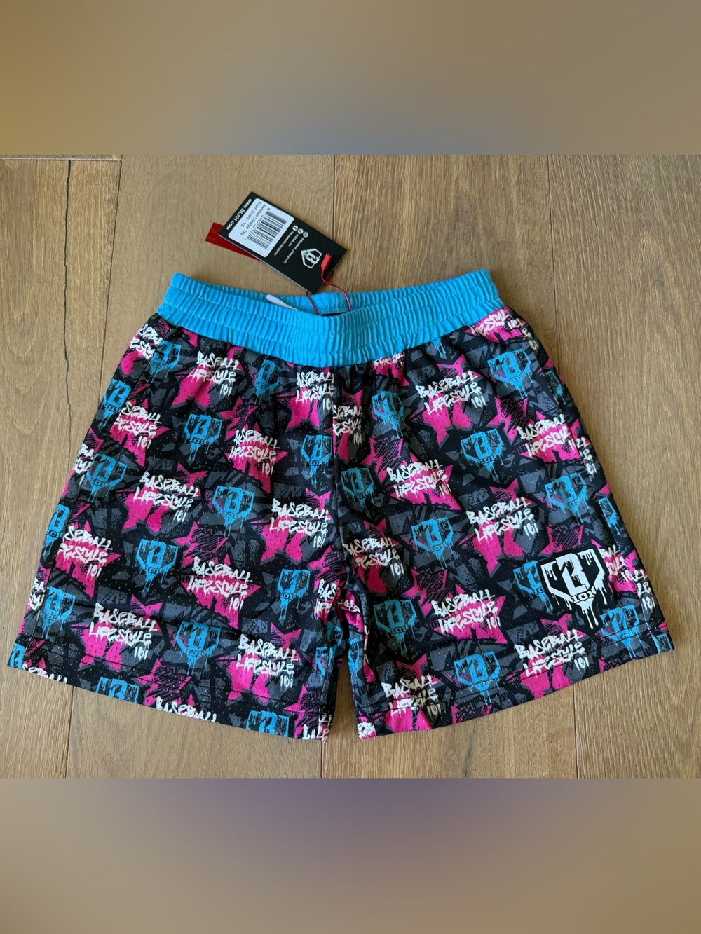 Baseball Lifestyle 101 Tag Shorts - Youth - NEW WITH TAGS